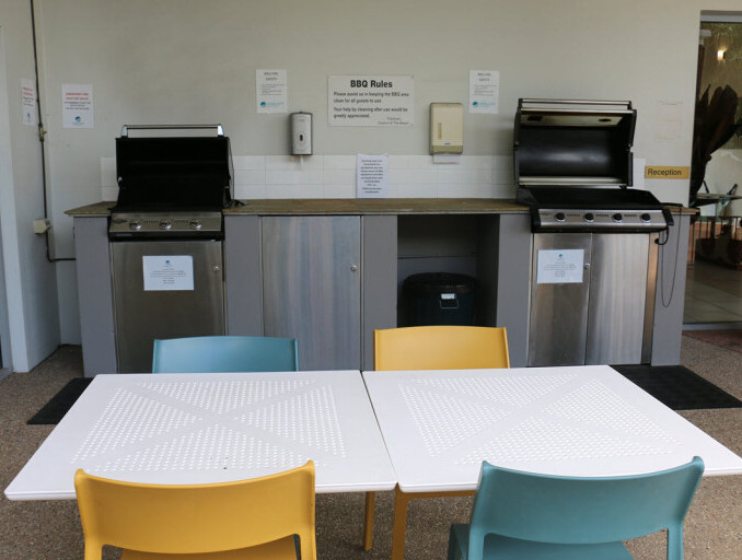 Guest BBQ area by the pool