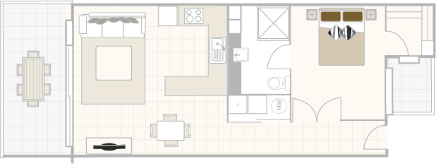 floorplan 1bedapartment